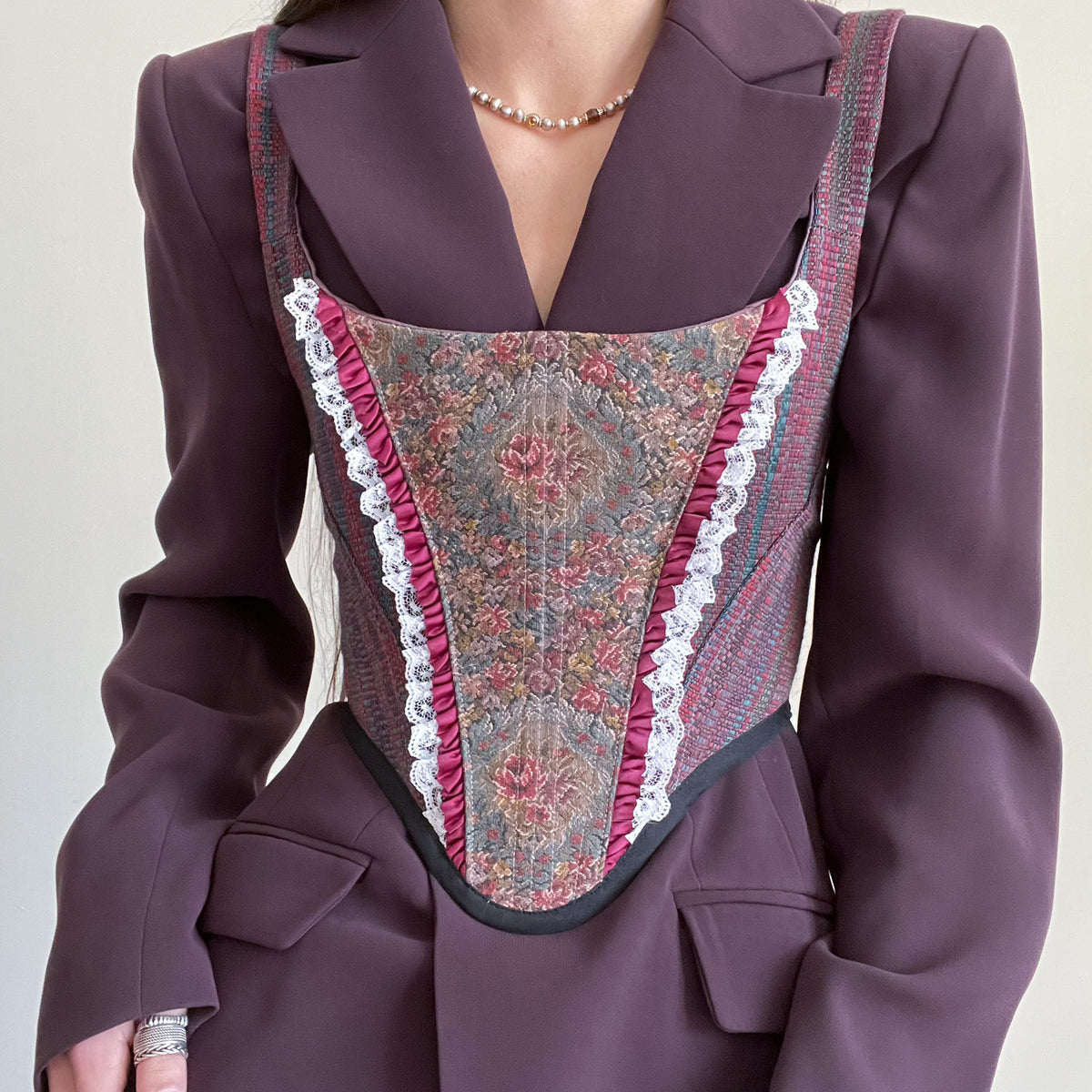 Floral Tapestry Corset YOYO