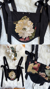 Botanical Bow Underbust Corset