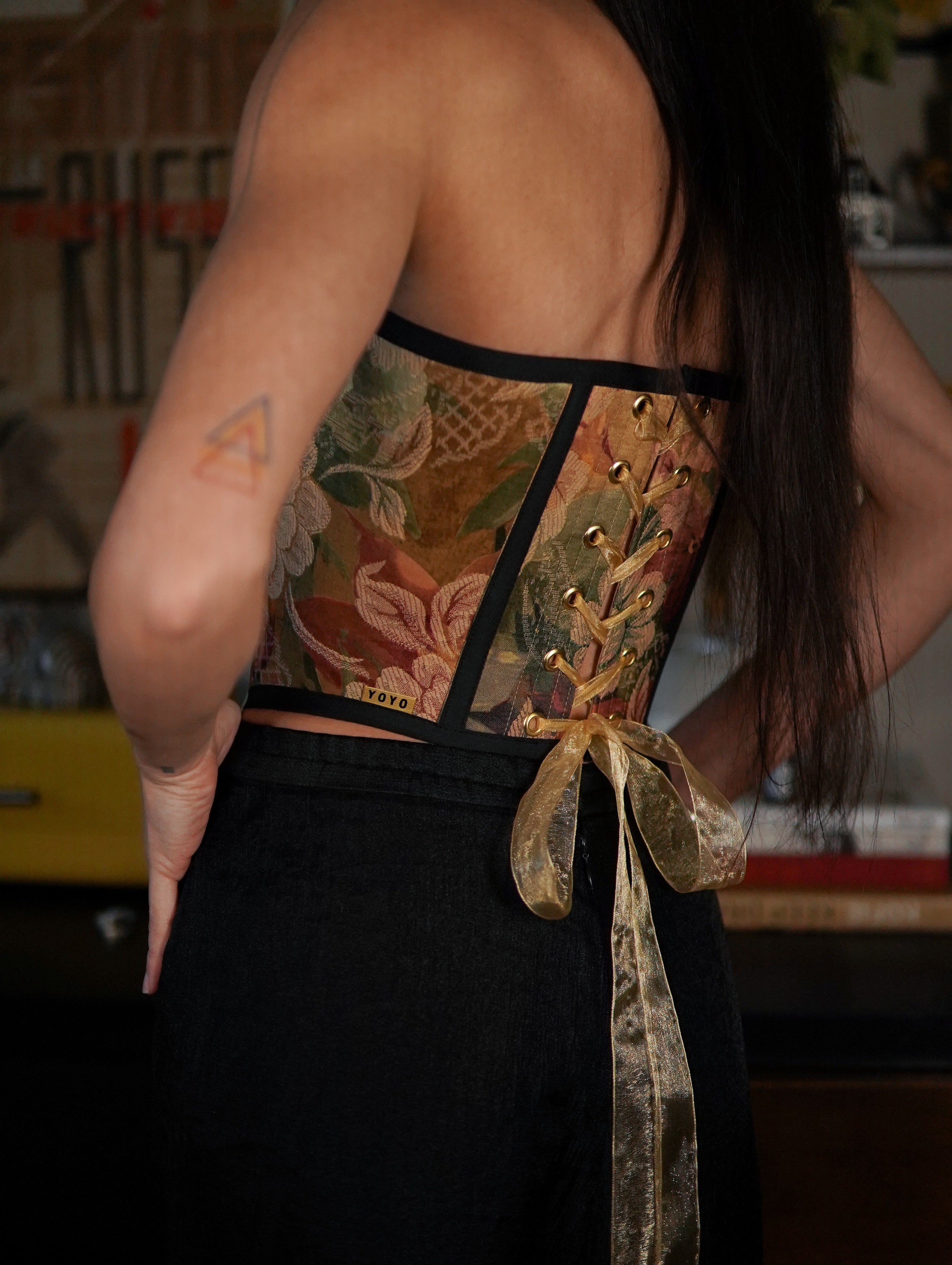 Garden of Eden Strapless Corset