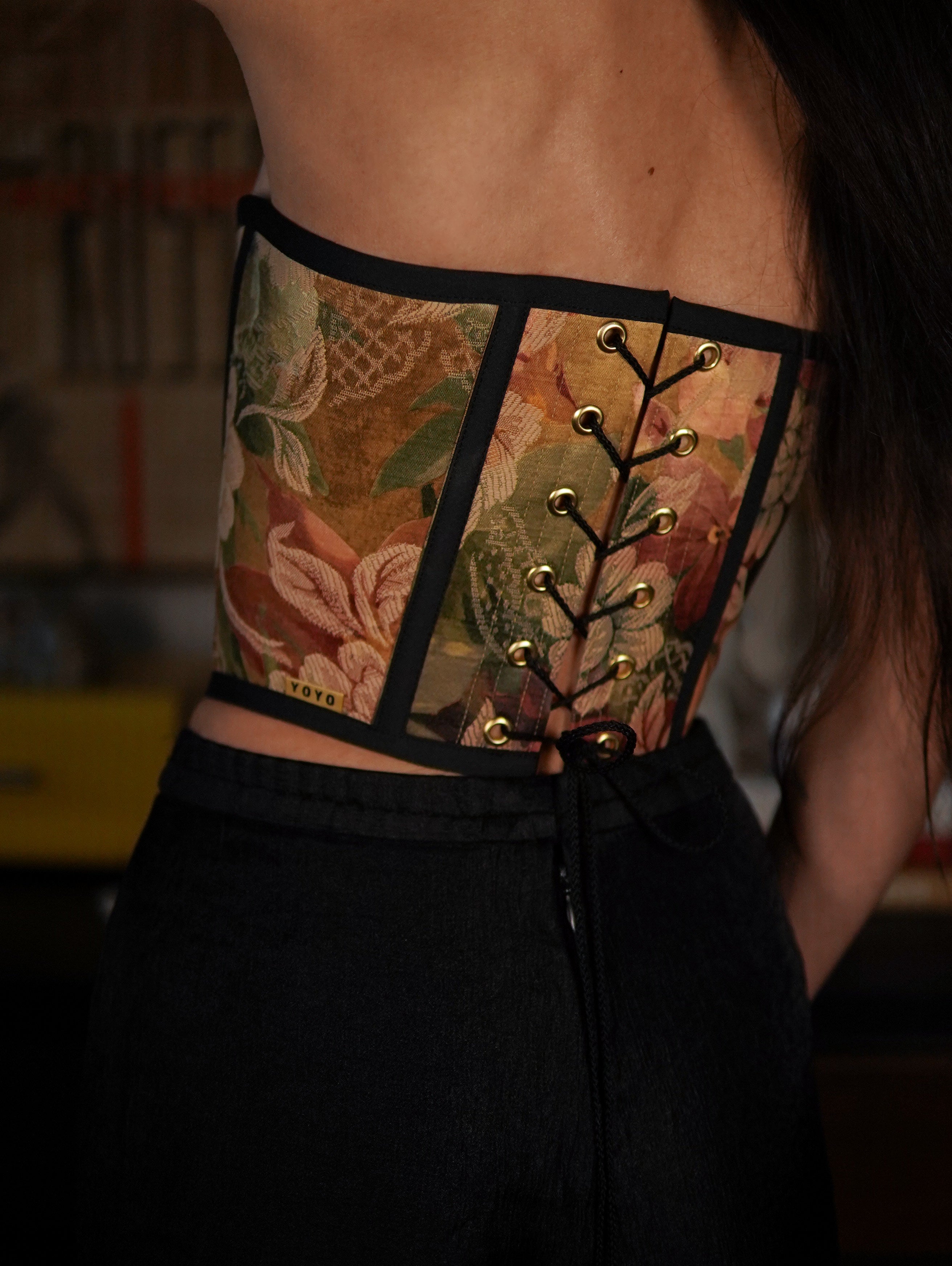 Garden of Eden Strapless Corset