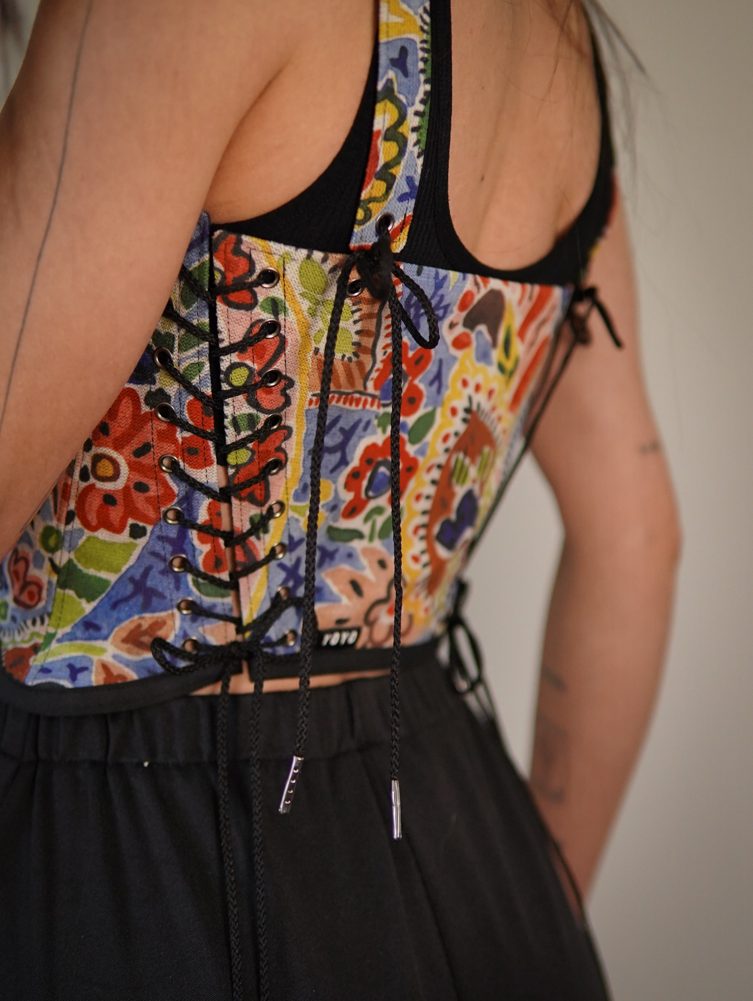 Modular Multicolor Corset