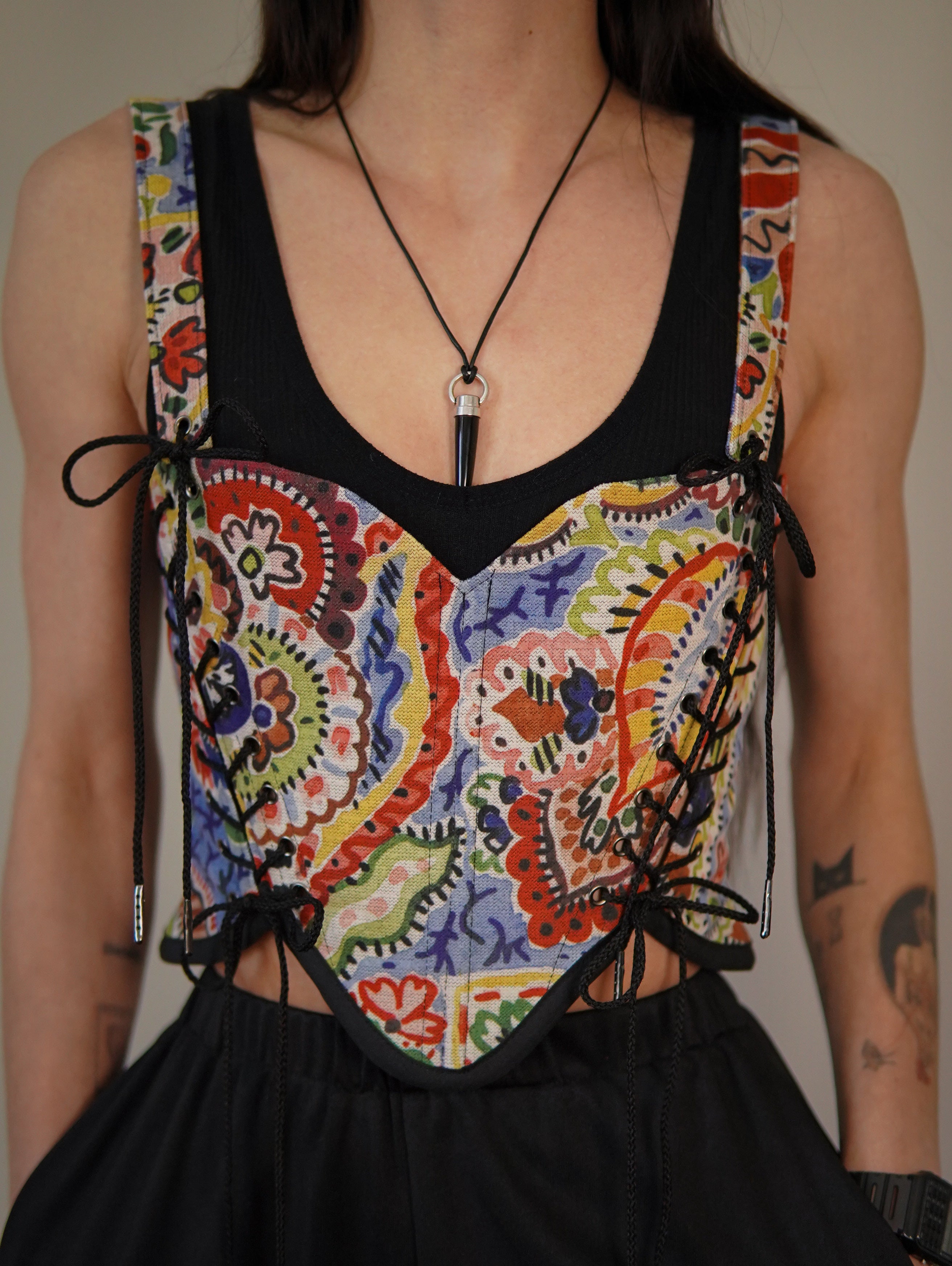 Modular Multicolor Corset