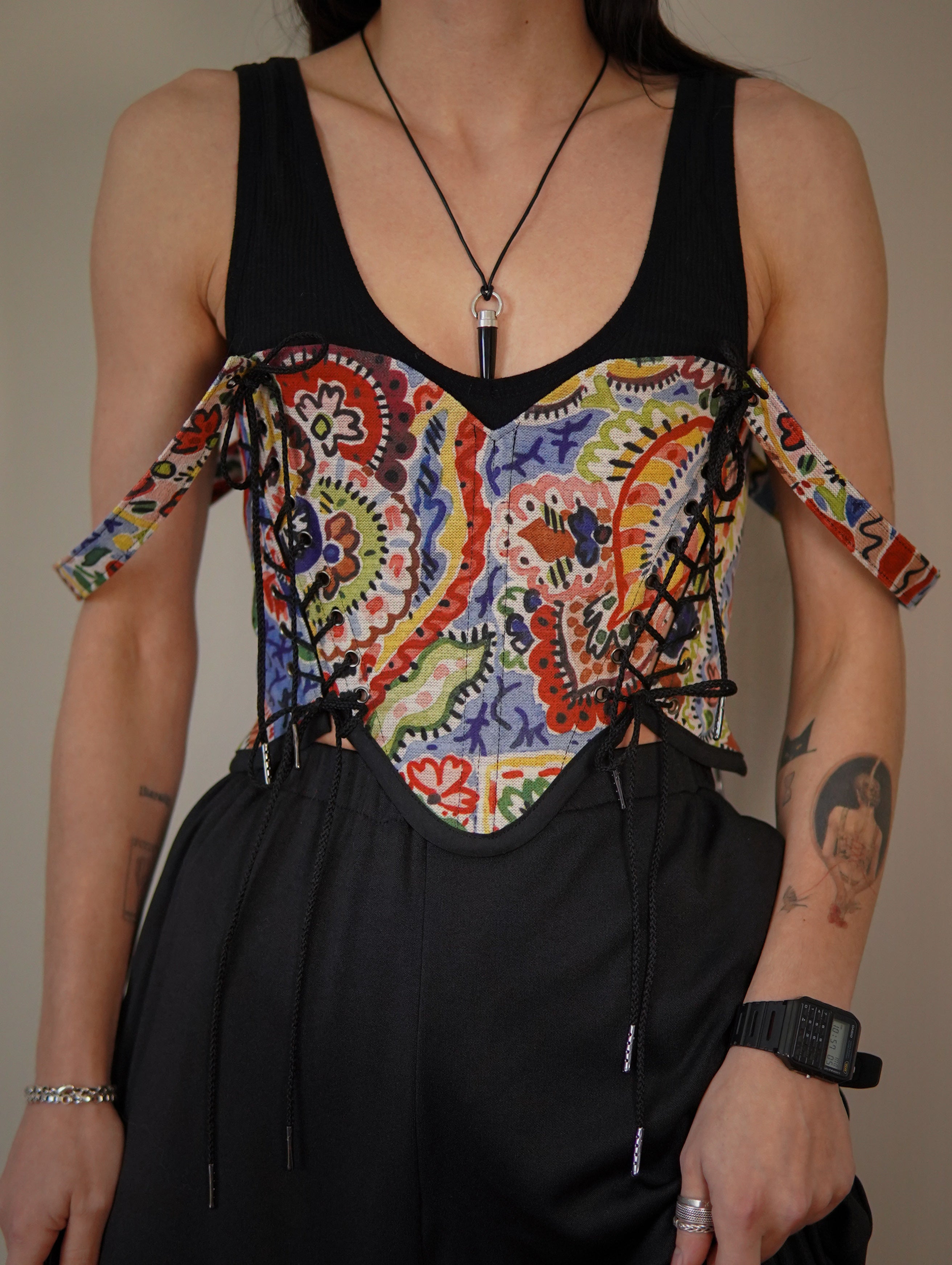 Modular Multicolor Corset