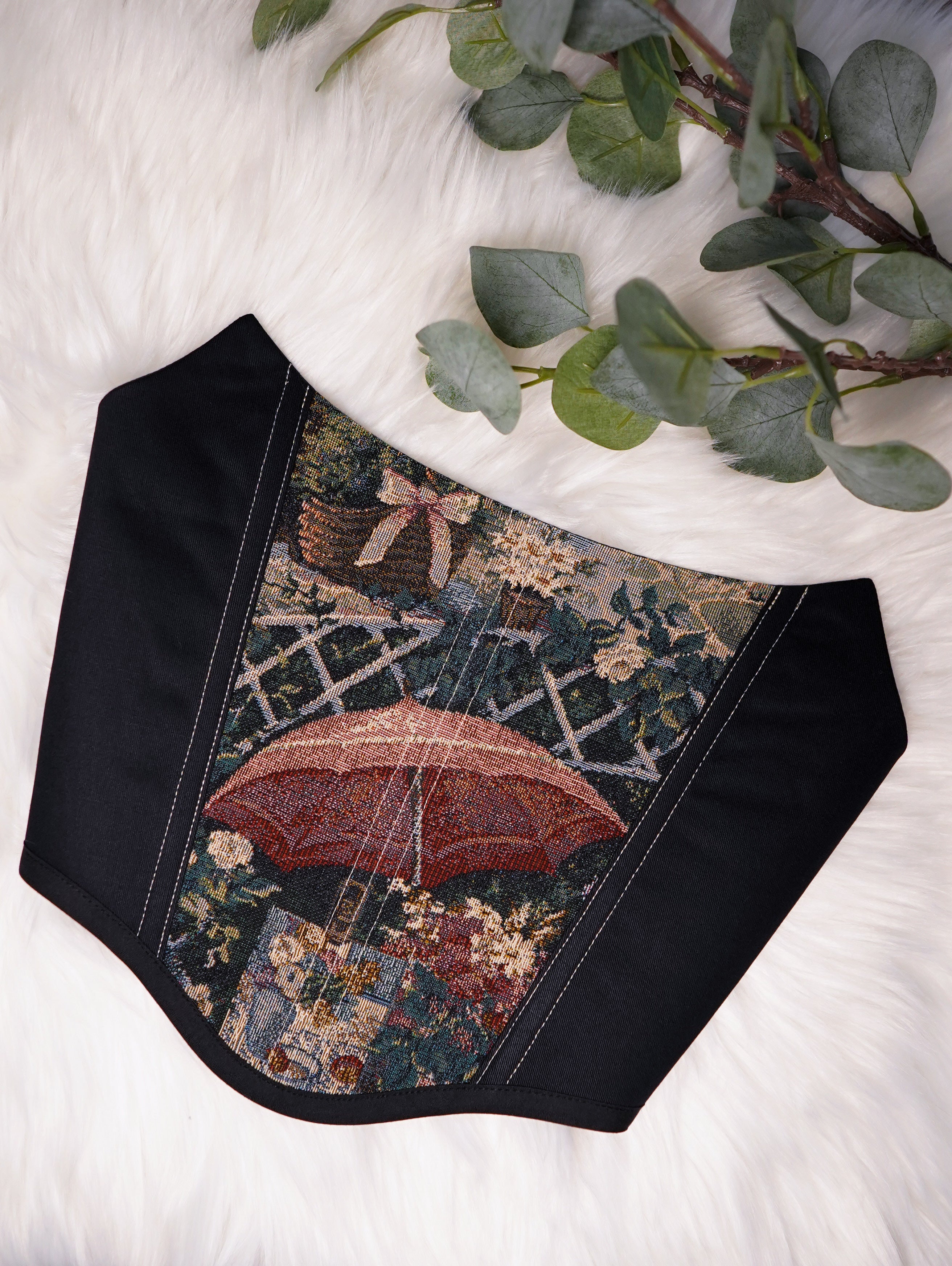 The Umbrella Tapestry Corset