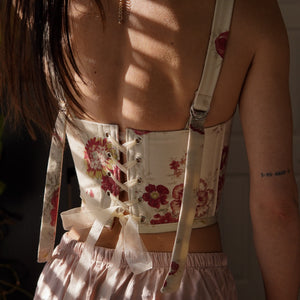 Pearl Floral Corset