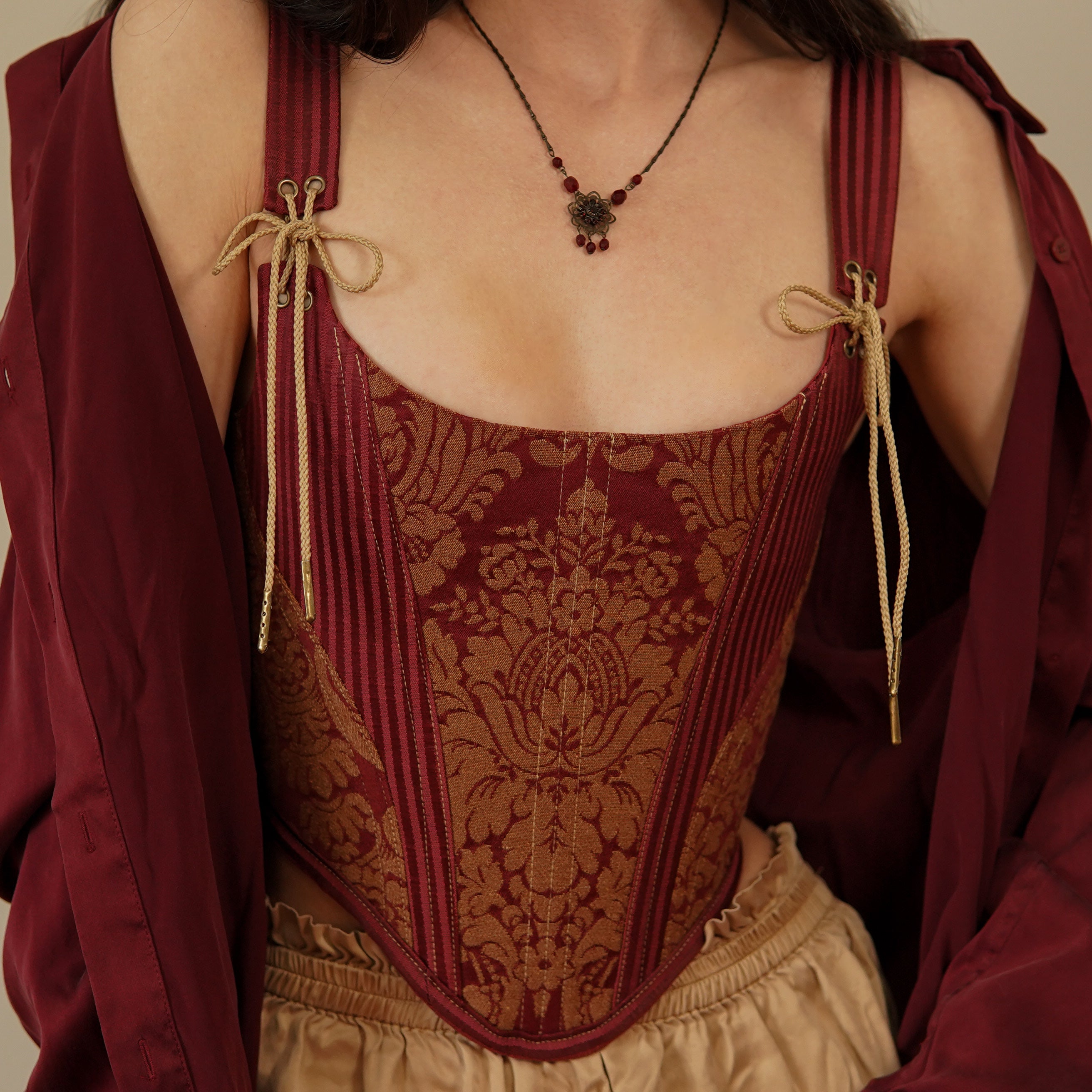 Witchy Brocade Corset