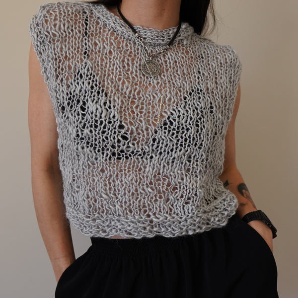 Stone Knitted Vest – YOYO