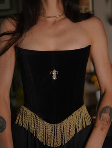 Velvet Angel Strapless Corset