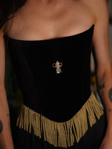 Velvet Angel Strapless Corset