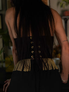 Velvet Angel Strapless Corset