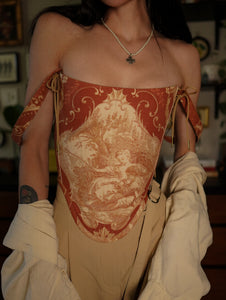 2 in 1 Autumn Toile Corset