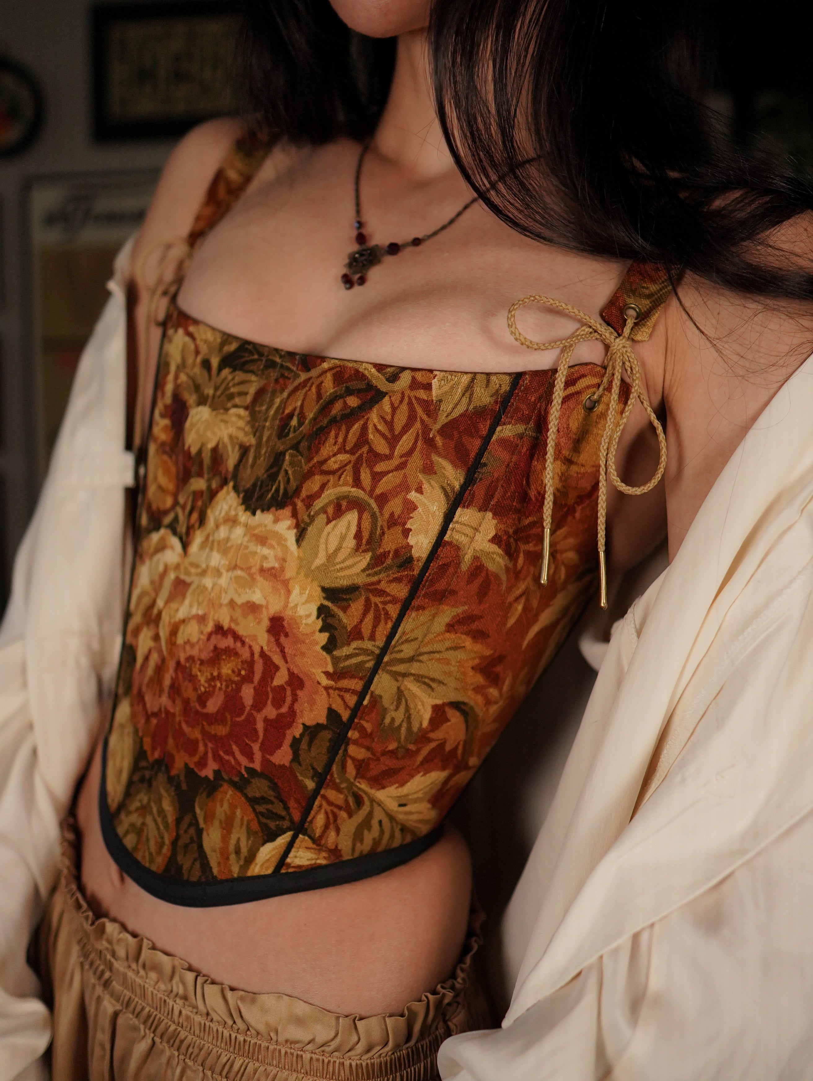 Autumn Bloom Corset