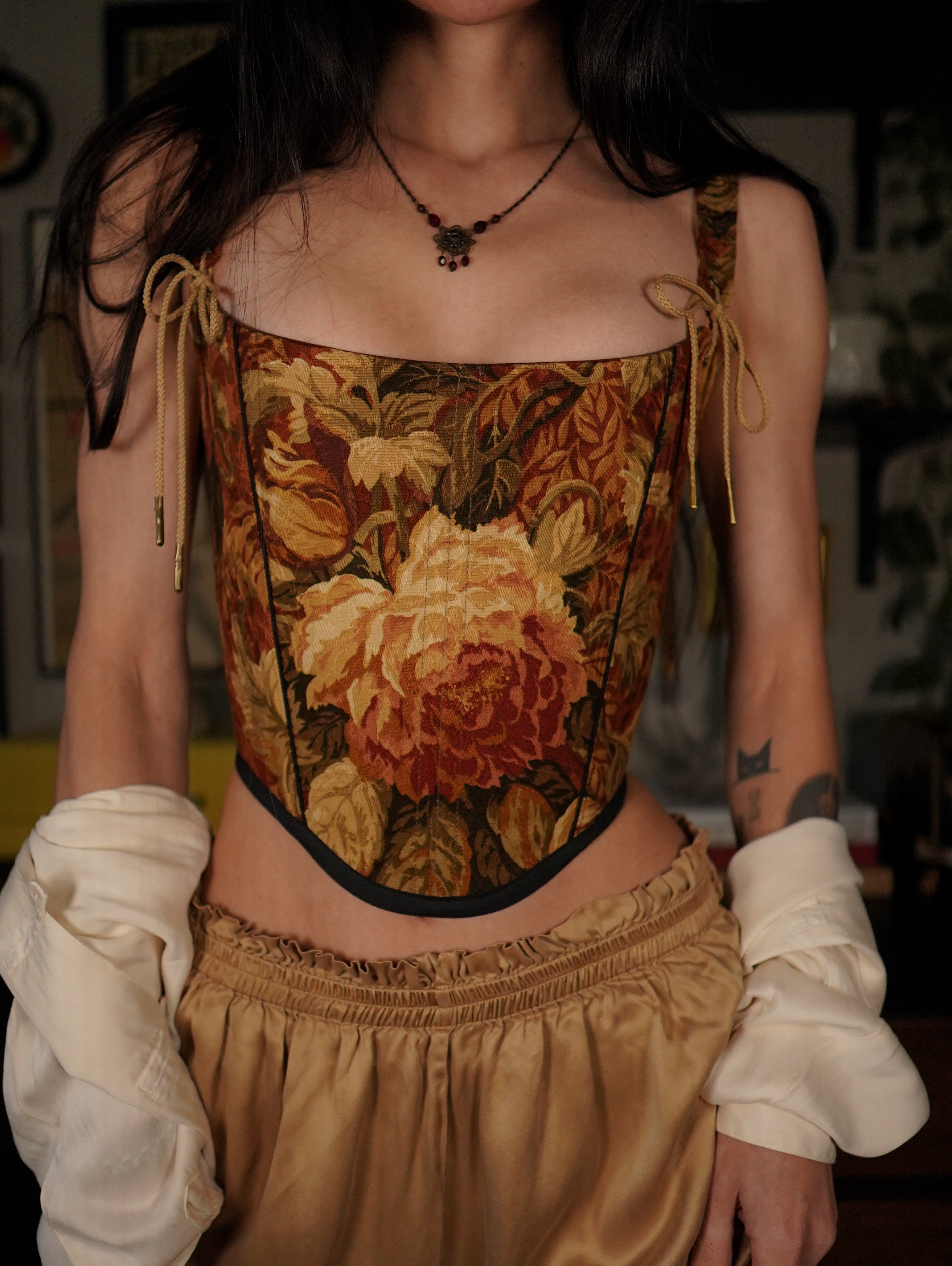 Autumn Bloom Corset