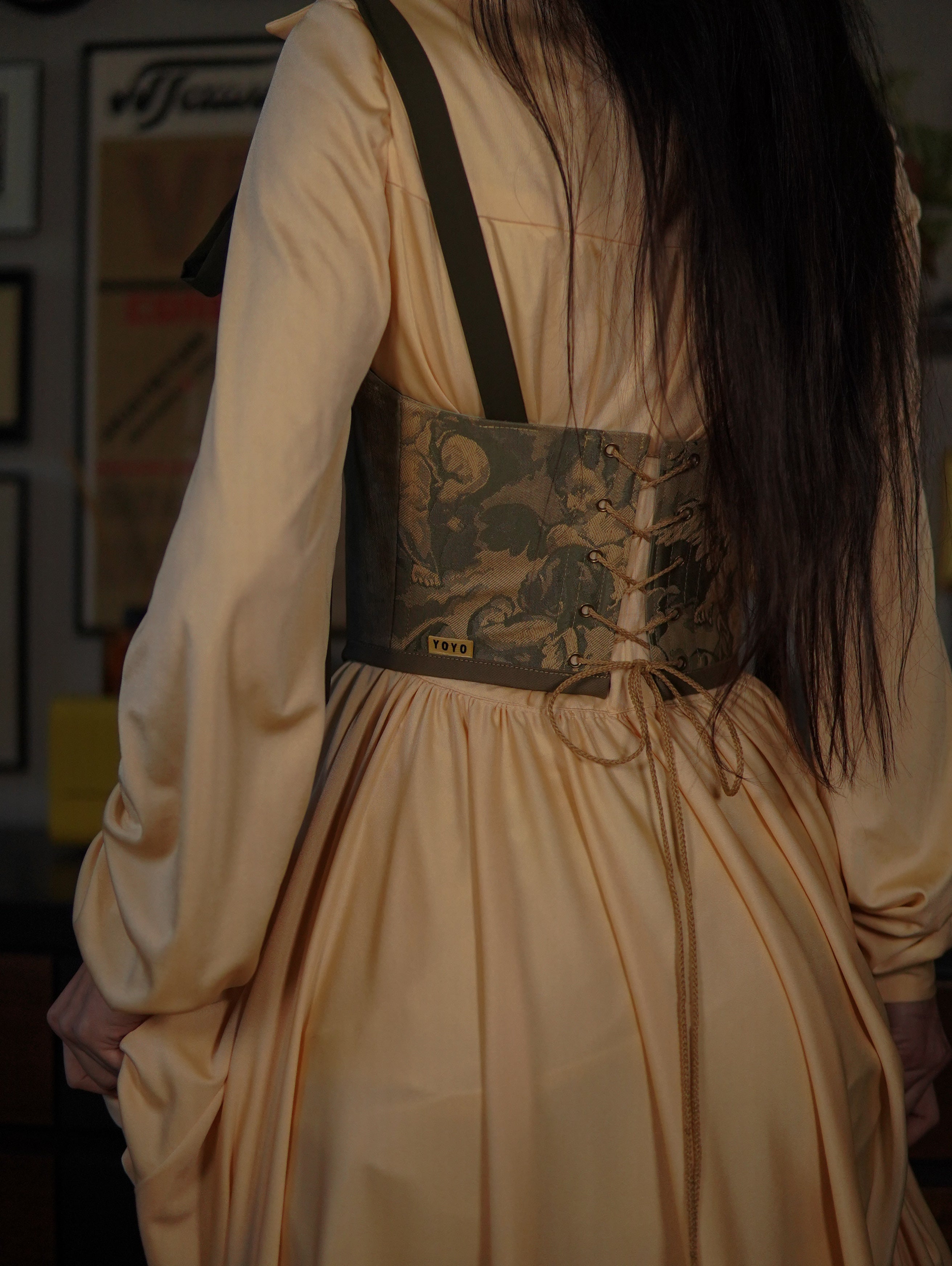 Green Cherub Underbust Corset V2