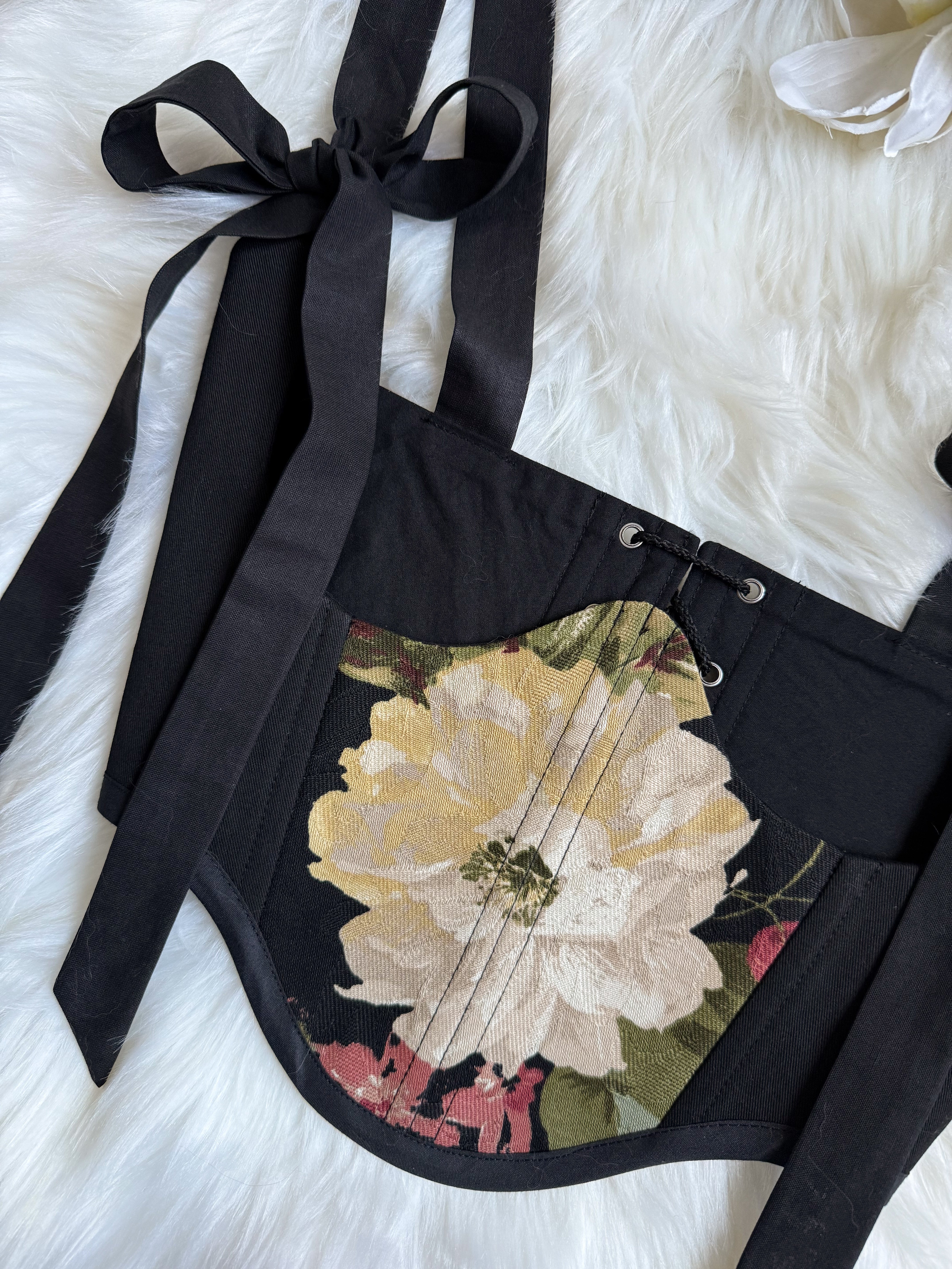 Botanical Bow Underbust Corset