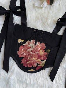 Botanical Bow Underbust Corset