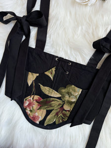 Botanical Bow Underbust Corset