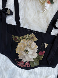 Botanical Bow Underbust Corset