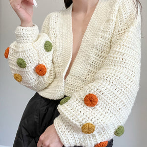 Chunky Crocheted Cardigan