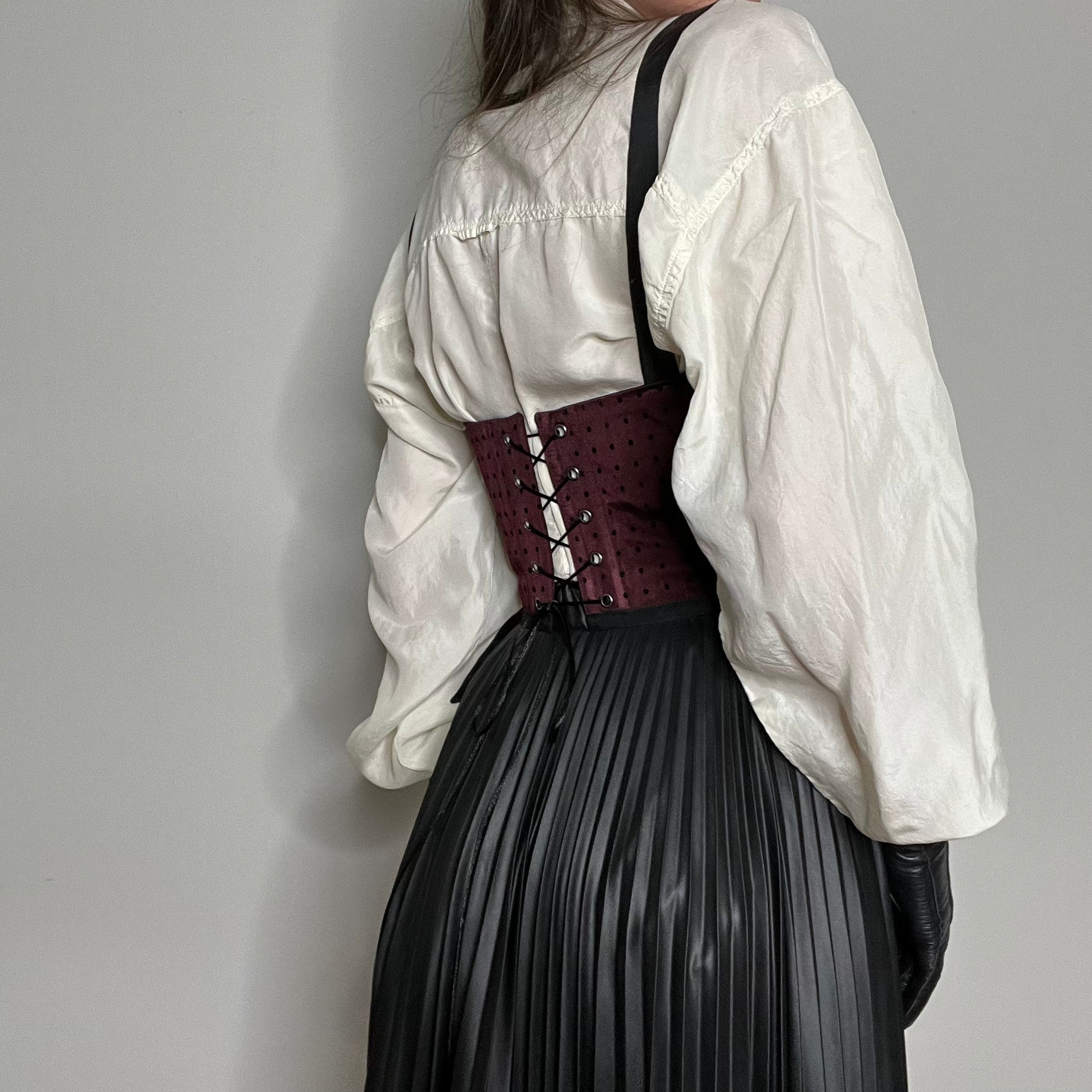 chanel corset top