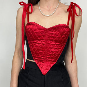 Red Heart Corset