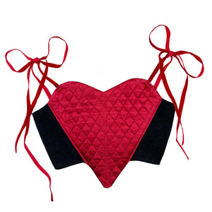 Red Heart Corset